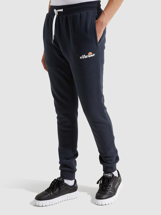 Granite Sweatpants with Elastic Navy Blue