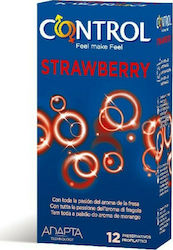 Control Feel Make Feel Strawberry Condoms 12pcs