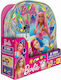 Lisciani Giochi Πλαστελίνη - Παιχνίδι Dough Backpack Creative Kit - Barbie για 4+ Ετών, 14τμχ