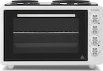 Robin Electric Countertop Oven 42lt with 2 Burners
