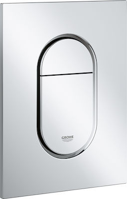 Grohe Arena Cosmopolitan S Spülplatten für Toiletten Doppelspülung Chrom glänzend 37624000