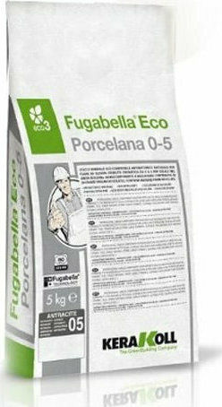 Kerakoll Fugabella Eco Porcelana 0-8 Αρμόστοκος 44 Cemento 5kg