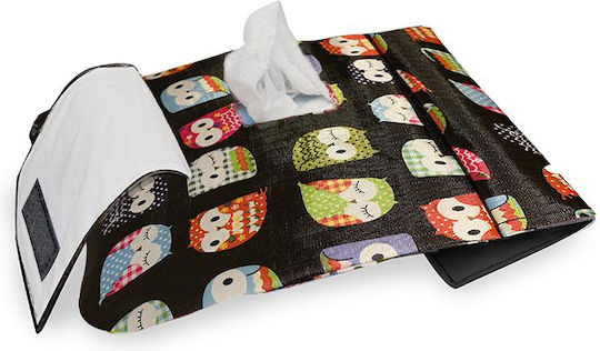 My Bag's Калъф за бебешки мокри кърпички Owl 16.5x23см 1бр PTOWLBL