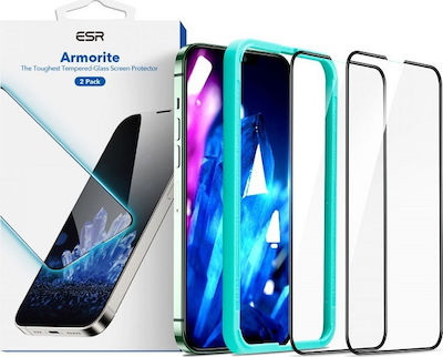ESR Armorite 2.5D Vollflächig gehärtetes Glas 2Stück (iPhone 13 Pro Max)