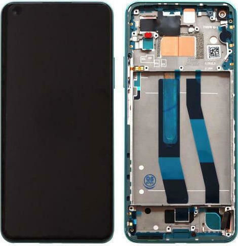 Screen with Touch Mechanism and Frame for Mi 11 Lite 5G (Green)