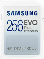 Samsung Evo Plus SD (2021) SDXC 256GB Class 10 U3 V30 UHS-I