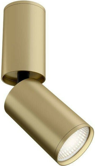Maytoni Einzel Spot mit Fassung GU10 in Gold Farbe Maytoni Einzel Spot mit Fassung GU10 in Gold Farbe