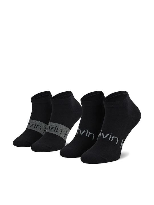 Calvin Klein Unisex Κάλτσες Μαύρες 2Pack