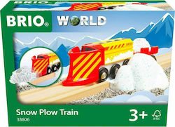 Brio Toys Snow Plow Train Set mit Zug aus Holz für 3++ Jahre