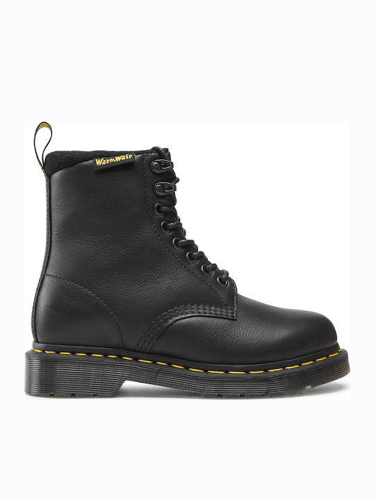 1460 Pascal Warmwair Valor Leather Women's Ankle Boots Black