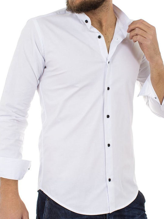 Endeson Fashion 1050 Πουκάμισο Λευκό