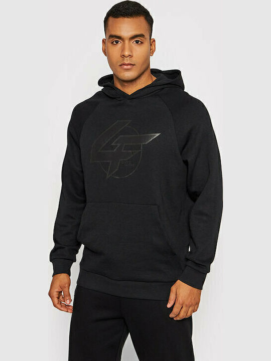 Sweatshirt with Hood Black