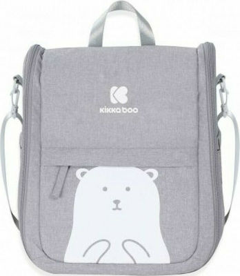 Kikka Boo Shoulder/Hand Diaper Bag Bear Grey