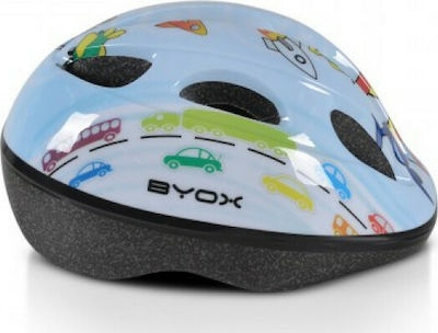 Byox Y03 Kids' Helmet for City Bike Multicolour with LED Light