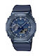 Casio G-Shock Watch Battery with Blue Rubber Strap