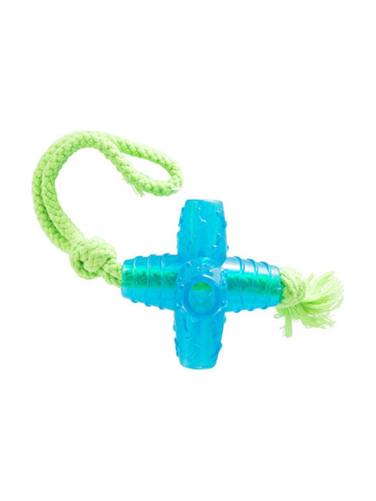 Pet Interest Hexa Въже Игра Куче Medium 39εκ. Син