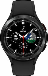 Samsung Galaxy Watch4 Classic 4G Stainless Steel 46mm Waterproof with eSIM and Heart Rate Monitor (Black)