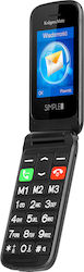 Kruger & Matz Simple 930 Dual SIM Mobile Phone with Big Buttons Black