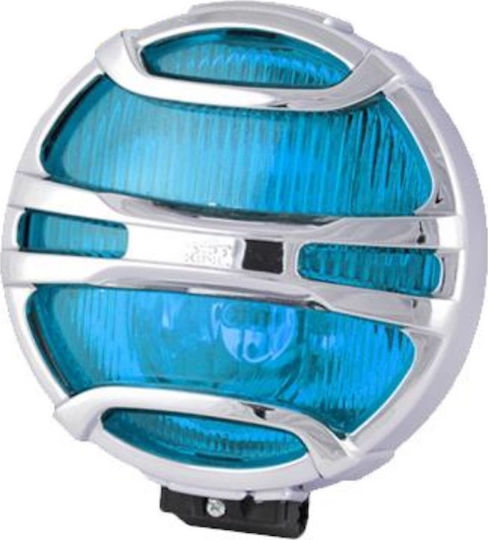 Autoline 21267 Roundς Headlights Car Universal 12V 55W 18cm with Blue Lighting 1pcs
