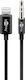 Goobay 3.5mm to Lightning Cable Μαύρο 1m (66805)
