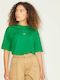Jack & Jones Women's Oversized T-shirt Green