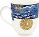 PiP Studio Heritage Border Tasse aus Porzellan Blue 160ml 1Stück