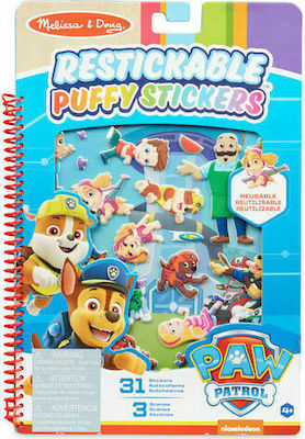 Melissa & Doug Sticker Album Puffy Paw Patrol for Children 4++ Years