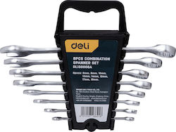 Deli DL130008A Set of German Polygon Wrenches with Size from 10mm to 19mm 8 Pieces