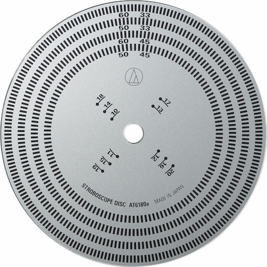 Audio Technica Turntabe Stoboscope Disc AT6180a