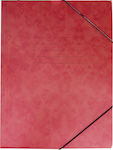 Groovy Prespan File Folder with Rubber Band for A4 Sheets Red 0.72.085-RD