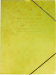 Groovy Folder Prespan with Rubber Band for Paper A4 Yellow 0.72.085-YLW