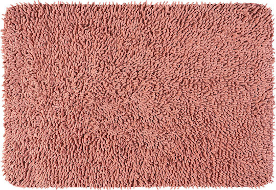 Beauty Home Rutschfestes Baumwoll Badematte 3343TP Rosa 60x90cm