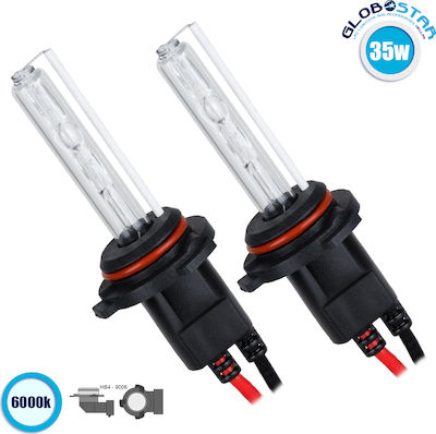 GloboStar Lamps Motorcycle HB4-9006 Xenon 6000K Cold White 24V 35W 2pcs