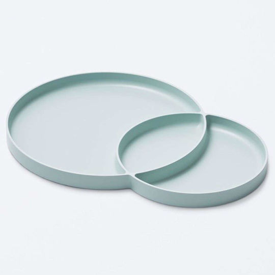 Bento Βox Παιδικό Πιάτο Φαγητού από Πλαστικό Takenaka Light Blue