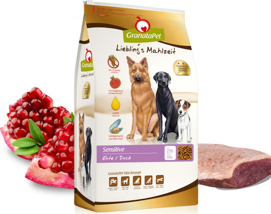 Sensitive 10kg Dry Food for Adult Dogs with Duck