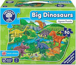 Детски Пъзел Dinosaurs за 4++ Години 50бр Orchard