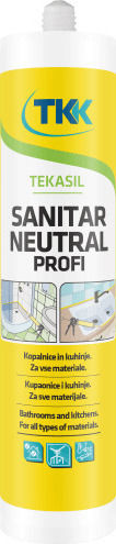 TKK Sanitar Neutral Profi Sealant Silicone Mold Resistant Transparent 300ml