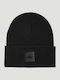 Beanie Beanie Knitted in Black color