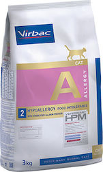 Virbac Hypoallergy Cat Dry Food with Salmon 3kg