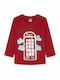 Kids' Shirt Long Sleeve Red