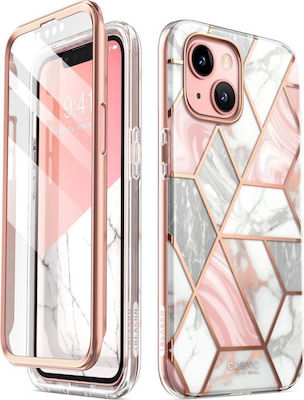 Supcase I-Blason Cosmo 360 Full Cover Πλαστικό Ανθεκτική Marble Pink (iPhone 13)