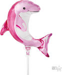 Μπαλόνι Foil Μίνι Pink Dolphin 36cm