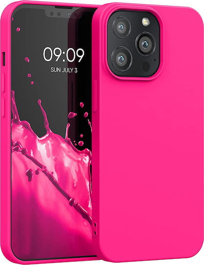 KWmobile Back Cover Silicon Neon Pink (iPhone 13 Pro)