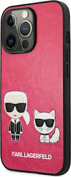 Karl Lagerfeld Ikonik Karl & Choupette Fuchsia (iPhone 13 Pro) Karl Lagerfeld Ikonik Karl & Choupette Fuchsia (iPhone 13 Pro)