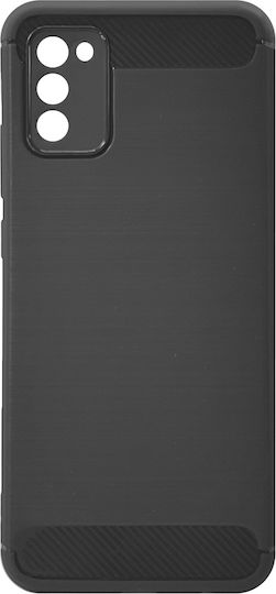 Powertech Back Cover Silicon Negru (Galaxy A02s)