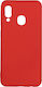 Sonique Back Cover Silicon Roșu (Galaxy A20e)