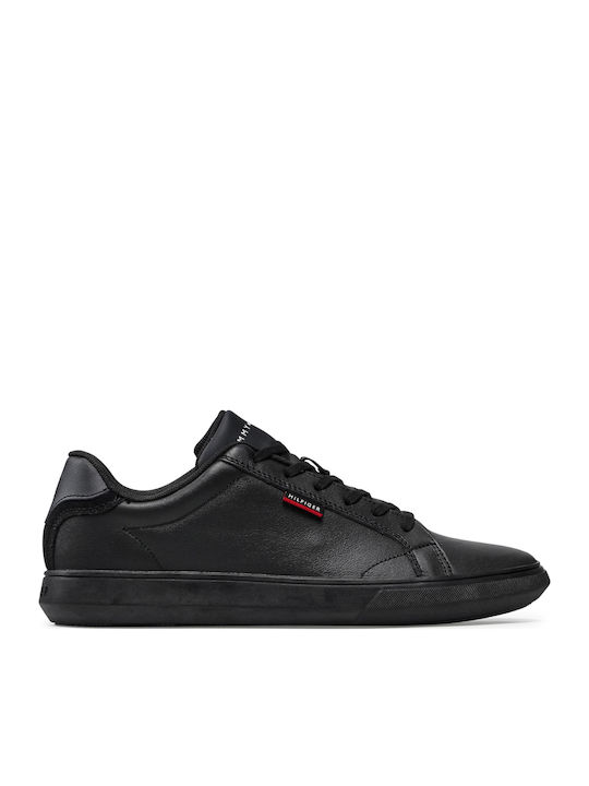 Tommy Hilfiger Essential Cupsole Ανδρικά Sneakers Μαύρα