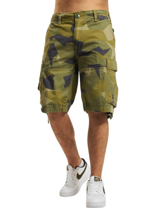Brandit Ανδρική Βερμούδα Cargo Swedish Camo