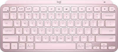 Logitech MX Keys Mini Wireless Bluetooth Keyboard Only English US Pink