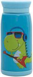 Estia Simple Kids Kids Water Bottle Thermos Stainless Steel Crocodile 350ml